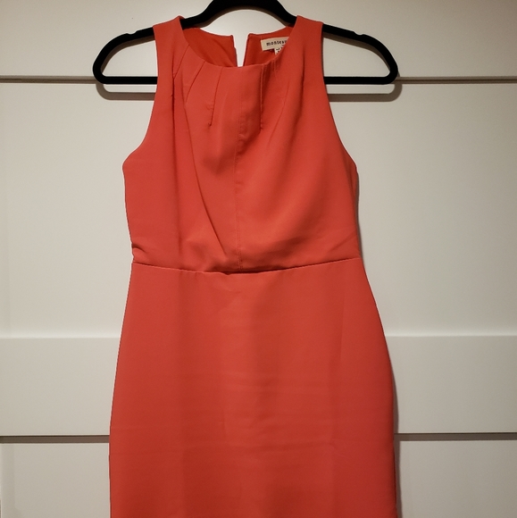 2 for $20 - Coral Mini Dress (coral color) - Picture 1 of 5